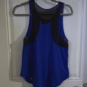 Lululemon Women's Blue Athletic Tank Top